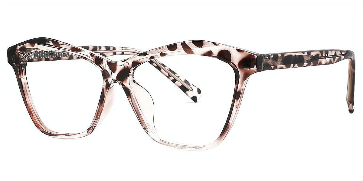 Tortoise Butterfly Modish TR90 Eyeglasses