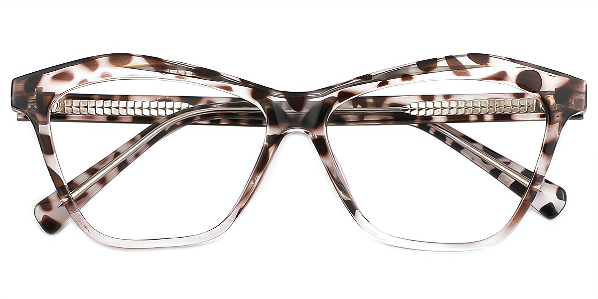 Tortoise Butterfly Modish TR90 Eyeglasses