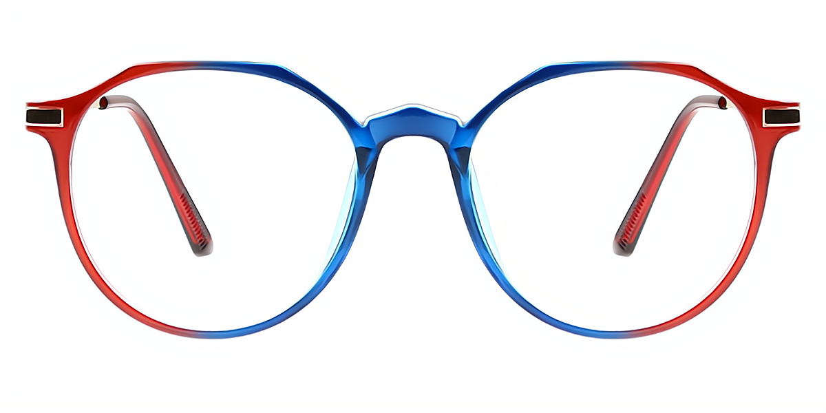 Mix Oval Unique Horn TR90 Eyeglasses