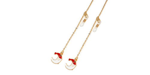 Eyeglass Chain (Santa Claus)