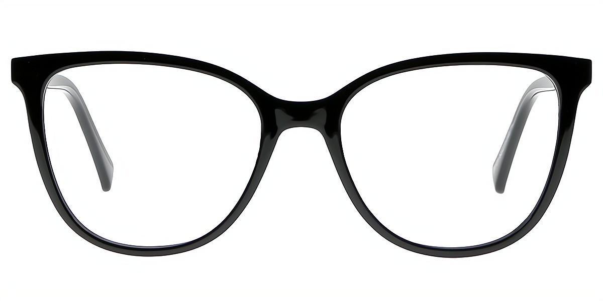 Black Cat Eye Modish TR90 Eyeglasses