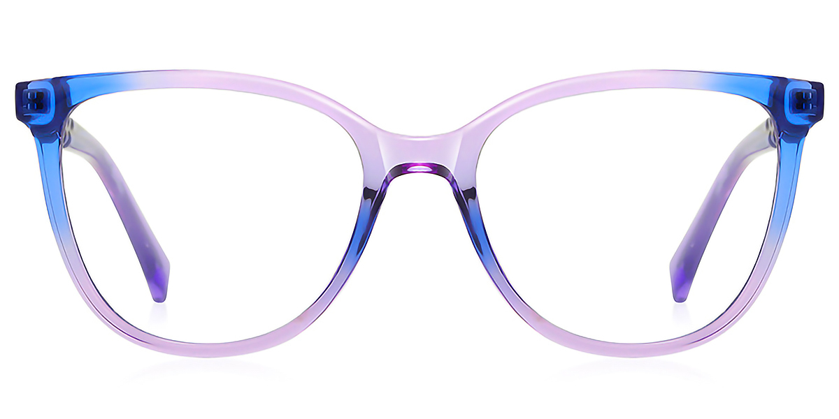 Blue Cat Eye Modish TR90 Eyeglasses