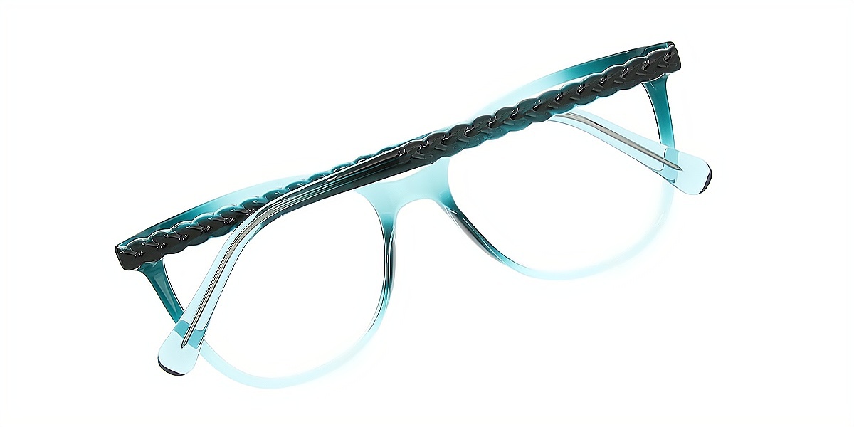 Green Cat Eye Modish TR90 Eyeglasses
