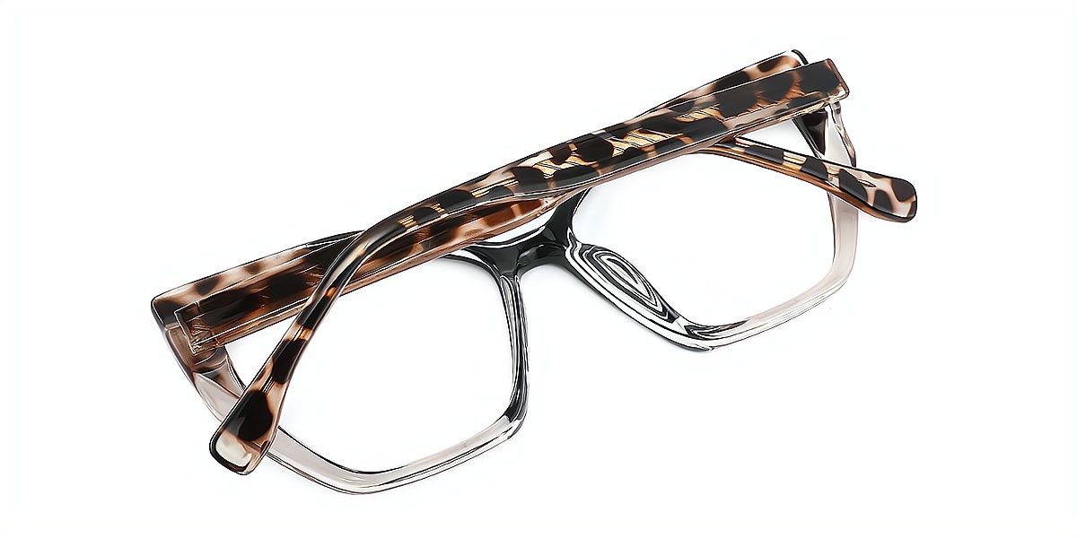 Tortoise Cat Eye Modish TR90 Eyeglasses