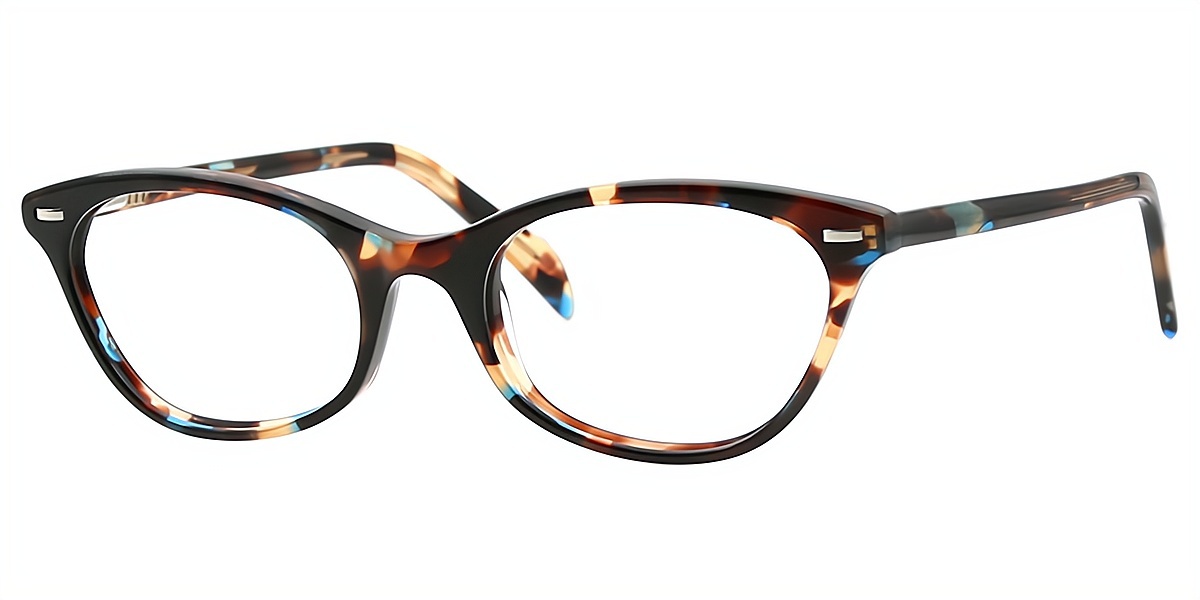 Mix Cat Eye Elaborate Acetate Eyeglasses