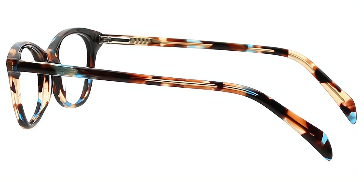 Mix Cat Eye Elaborate Acetate Eyeglasses