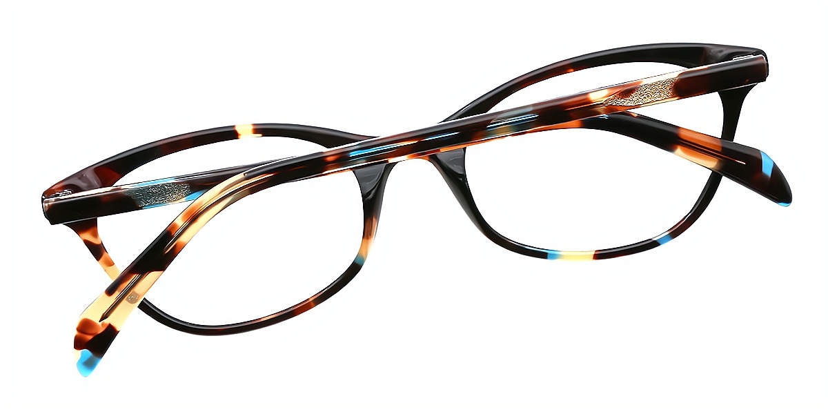 Mix Cat Eye Elaborate Acetate Eyeglasses