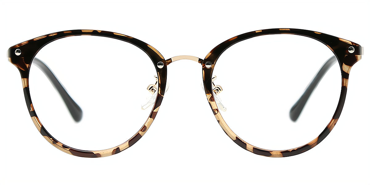 Tortoise Oval Elegant TR90 Eyeglasses