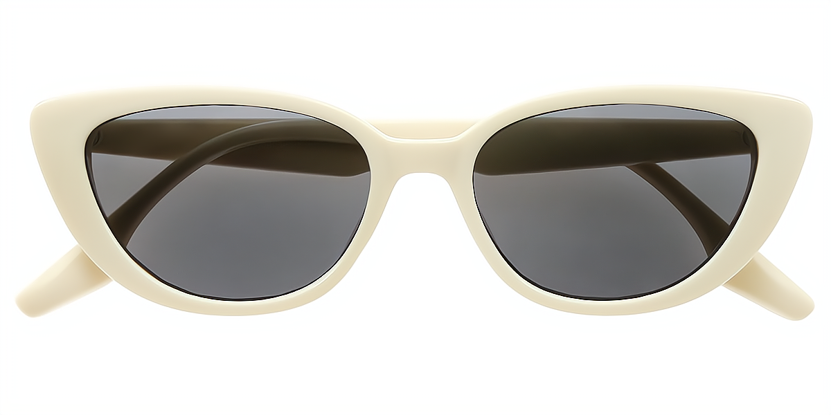 White Cat Eye Chic TR90 Eyeglasses