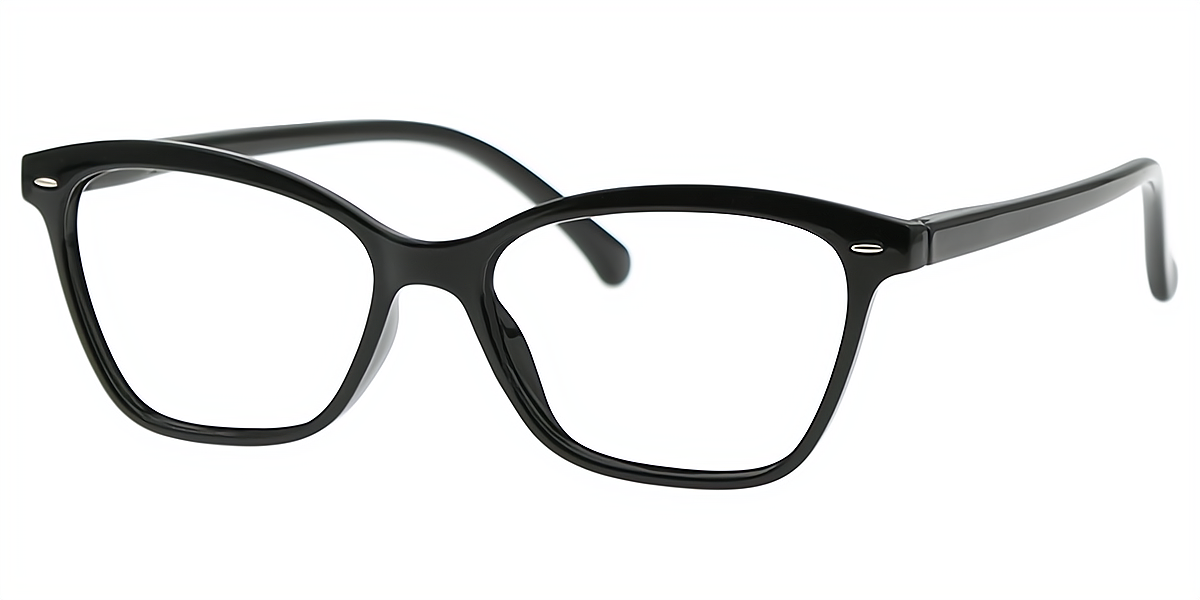 Black Butterfly Simple Plastic Eyeglasses