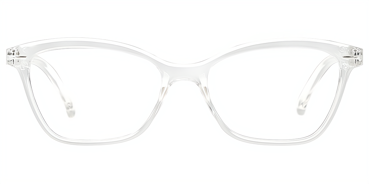 Clear Butterfly Simple Plastic Eyeglasses