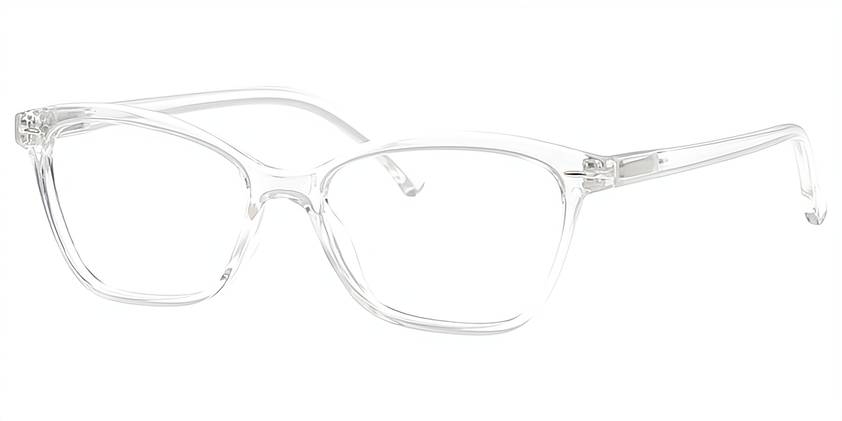 Clear Butterfly Simple Plastic Eyeglasses