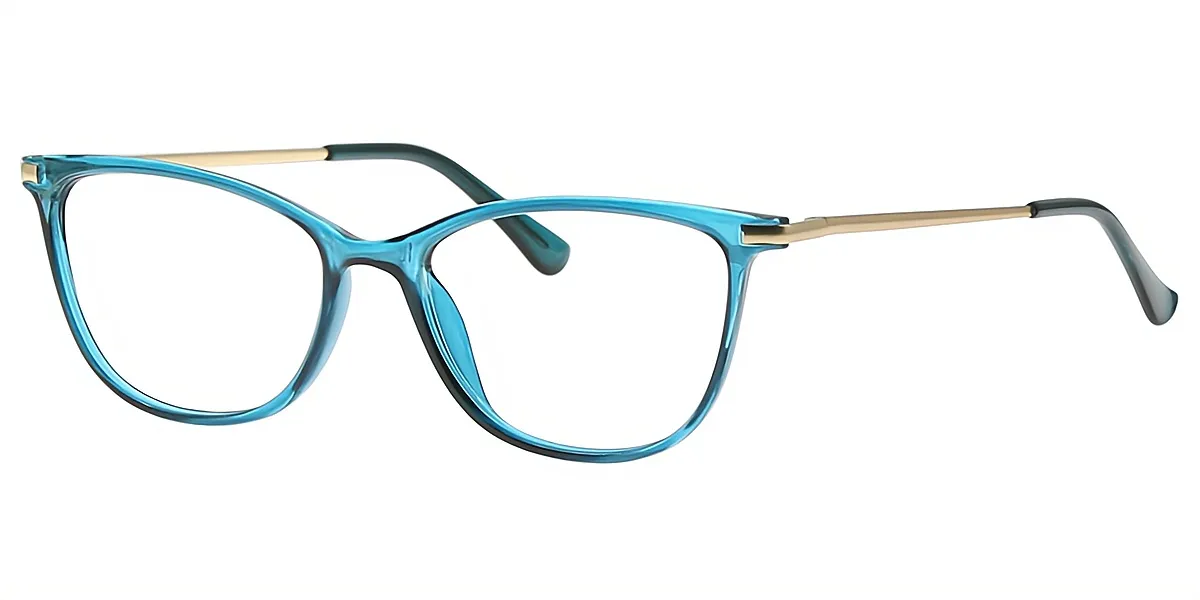 Blue Cat Eye Simple TR90 Eyeglasses