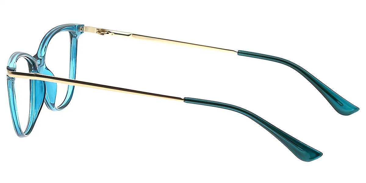Blue Cat Eye Simple TR90 Eyeglasses