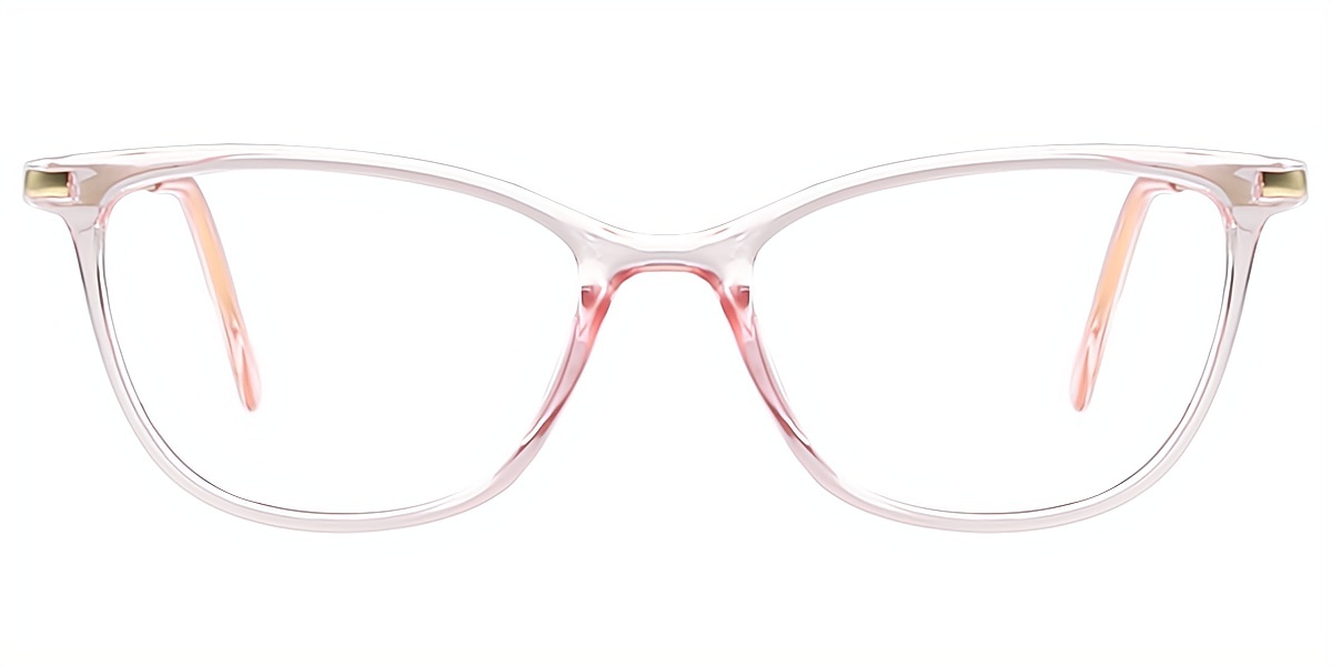 Pink Cat Eye Simple TR90 Eyeglasses