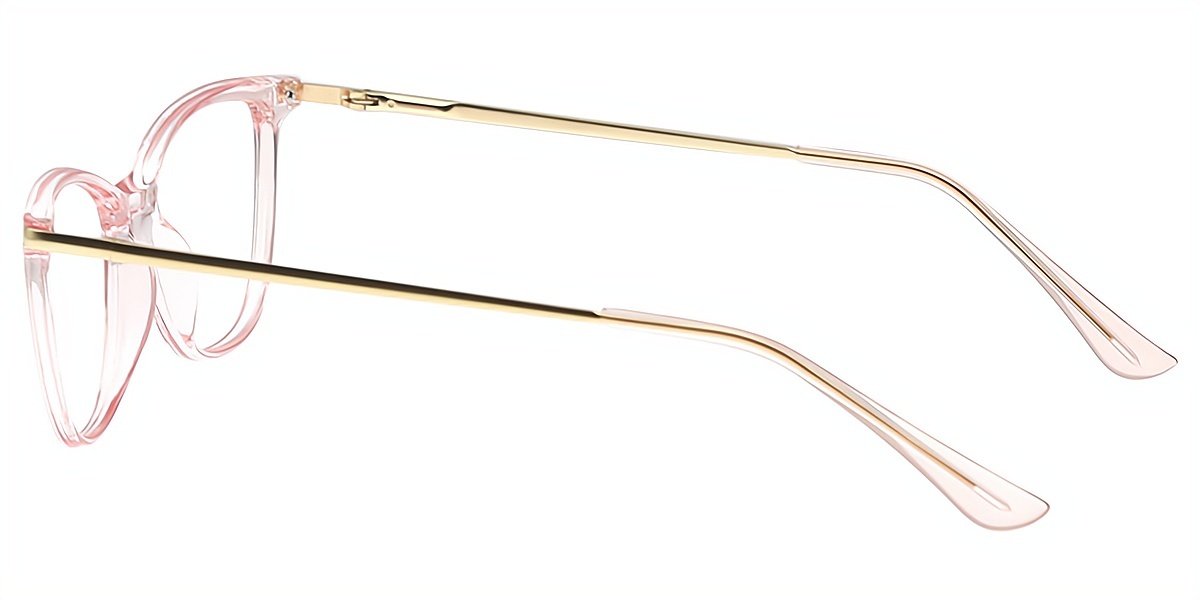 Pink Cat Eye Simple TR90 Eyeglasses