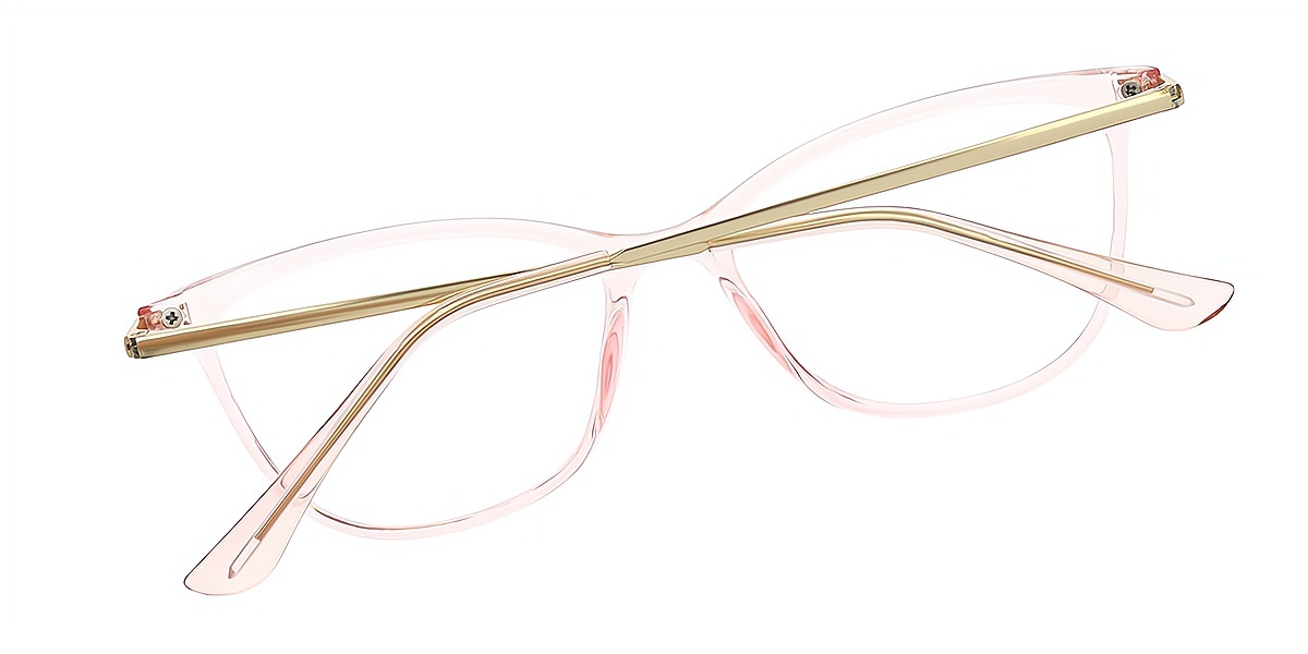 Pink Cat Eye Simple TR90 Eyeglasses