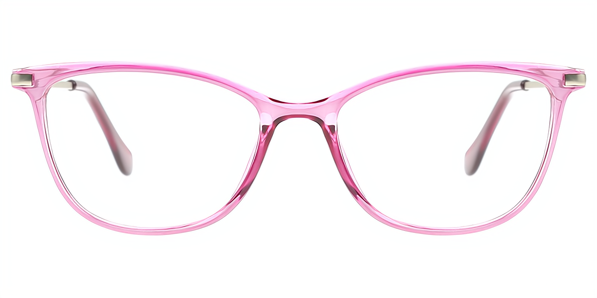 Purple Cat Eye Simple TR90 Eyeglasses