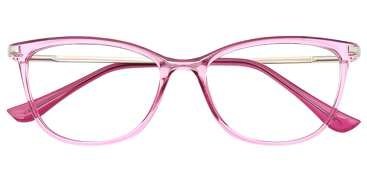 Purple Cat Eye Simple TR90 Eyeglasses