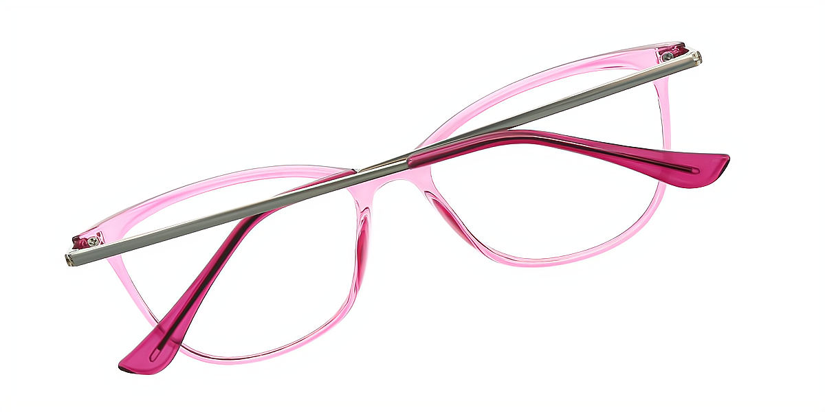 Purple Cat Eye Simple TR90 Eyeglasses