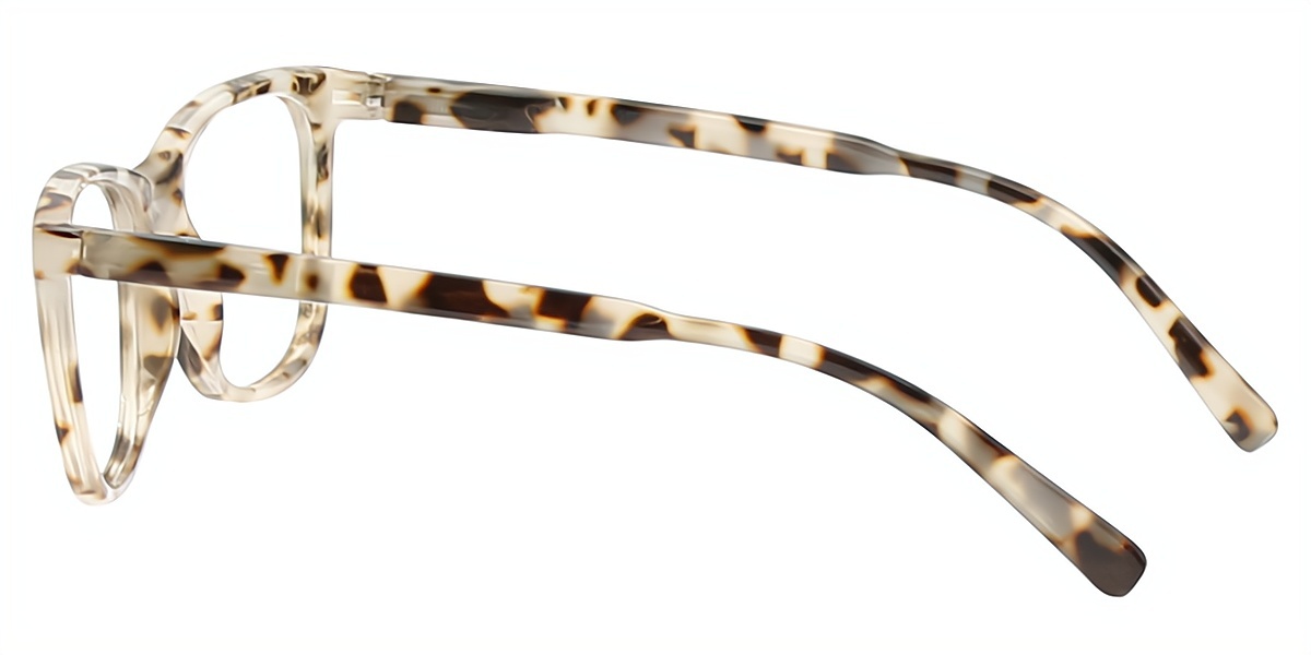 Light Tortoise Horn Classic TR90 Eyeglasses