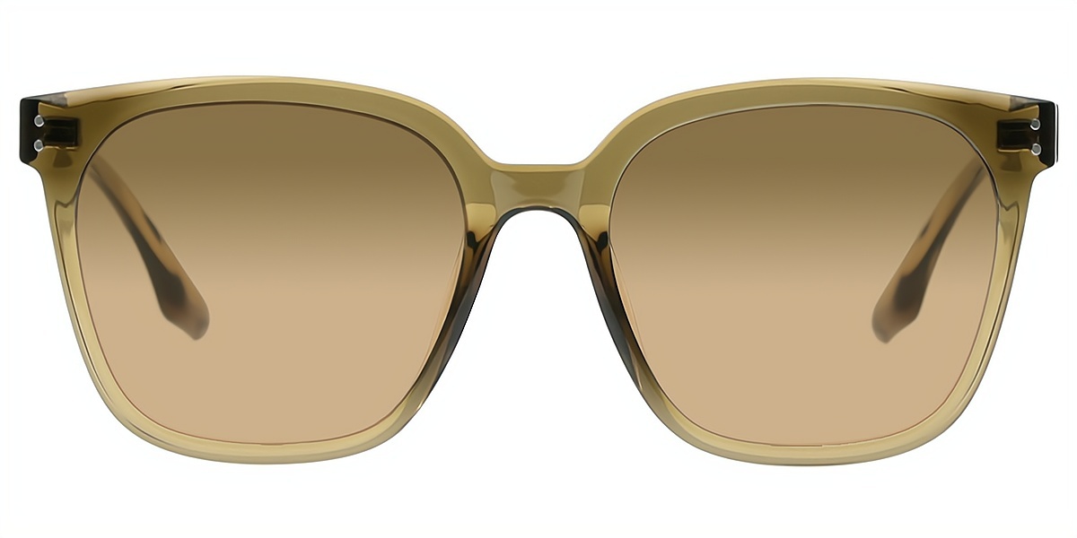 Green Square Classic TR90 Eyeglasses