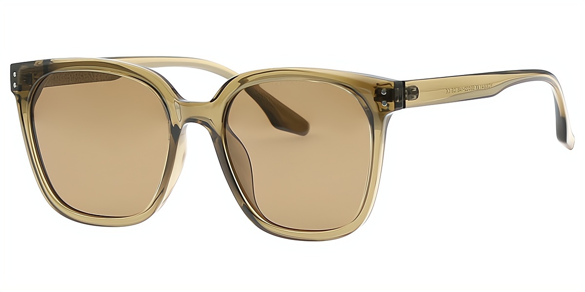 Green Square Classic TR90 Eyeglasses
