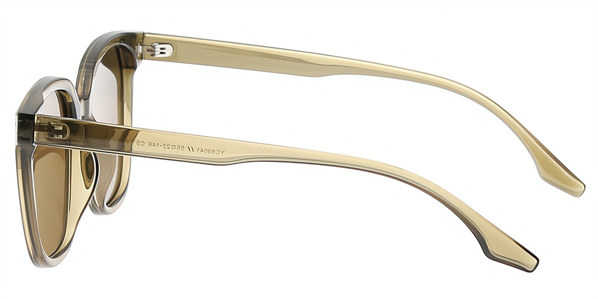 Green Square Classic TR90 Eyeglasses