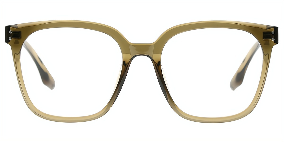 Green Square Classic TR90 Eyeglasses