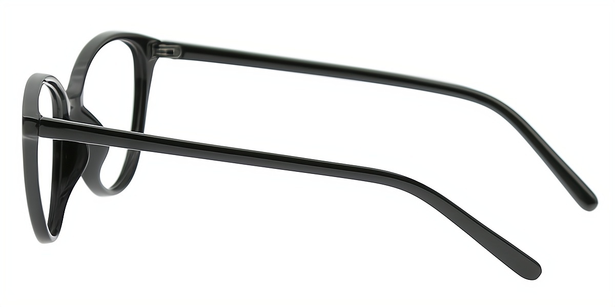 Black Cat Eye Modish TR90 Eyeglasses