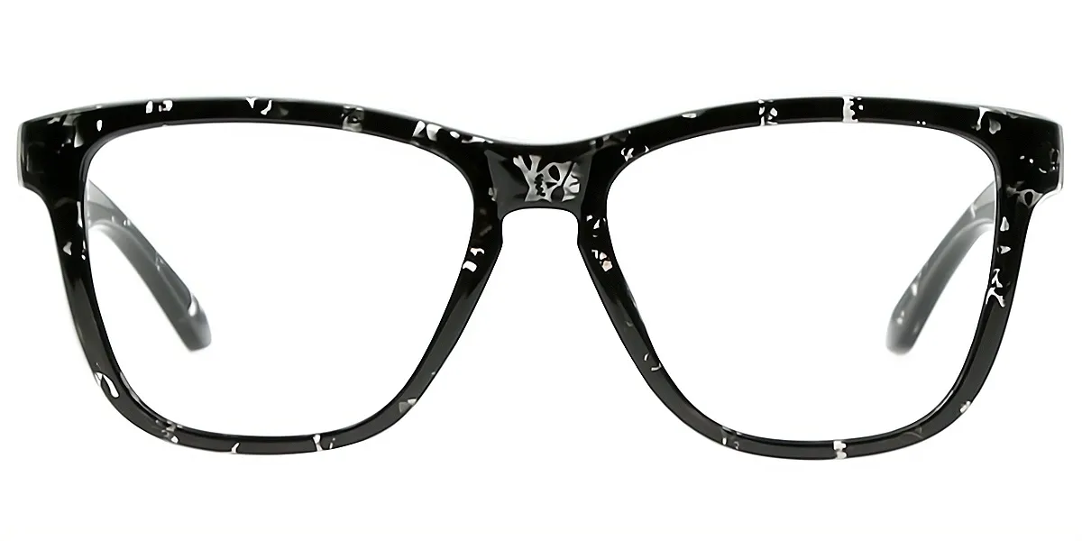 Black Butterfly Hipster Plastic Eyeglasses