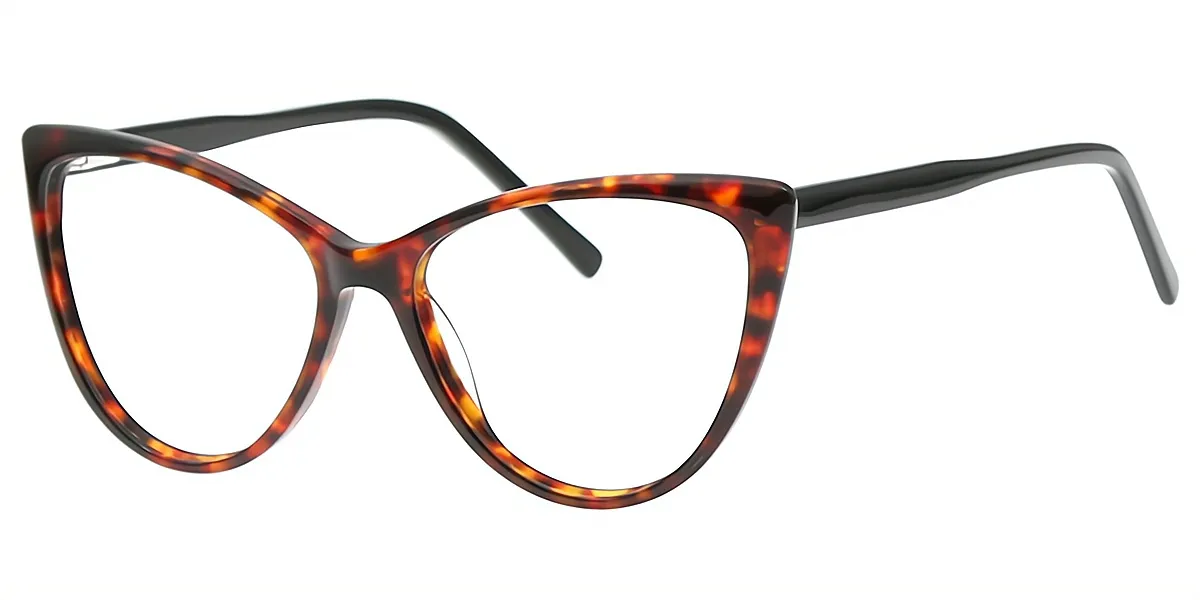 Tortoise Cat Eye Modish Acetate Eyeglasses