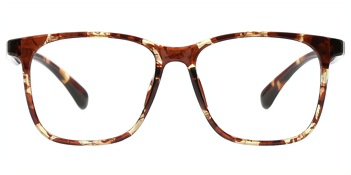 Tortoise Horn Classic TR90 Eyeglasses
