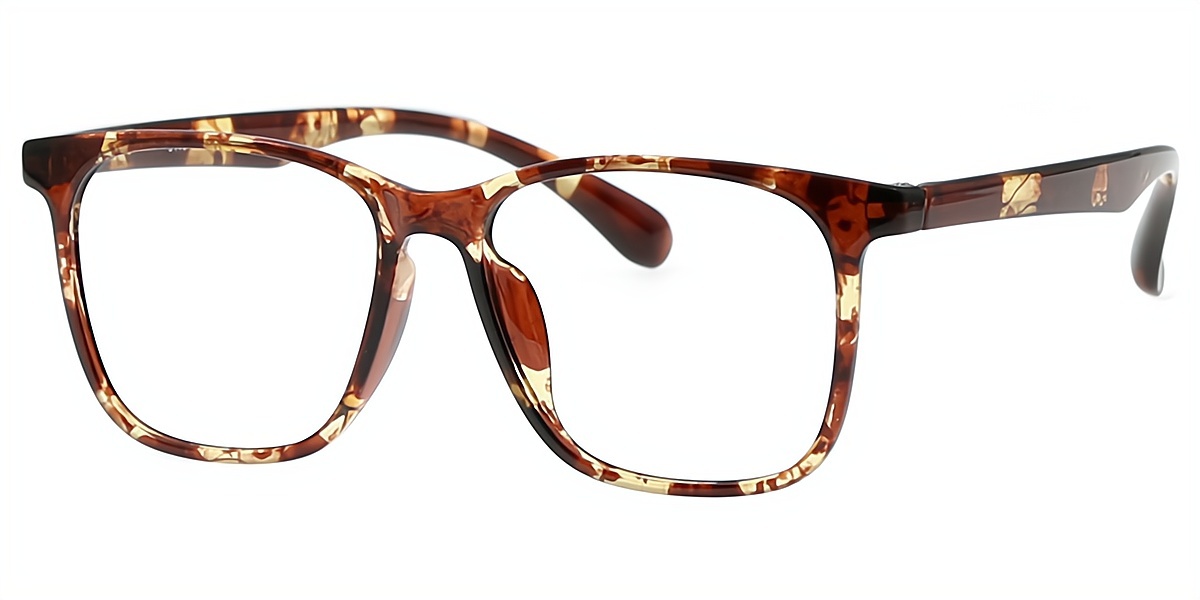 Tortoise Horn Classic TR90 Eyeglasses
