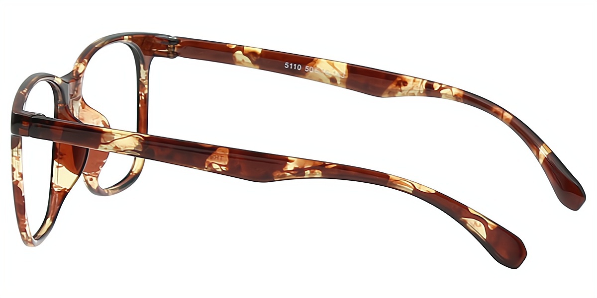 Tortoise Horn Classic TR90 Eyeglasses