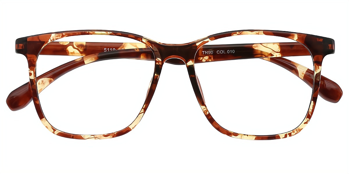 Tortoise Horn Classic TR90 Eyeglasses