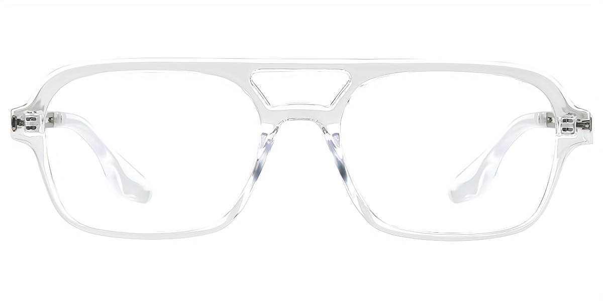 Clear Aviator Classic Plastic Eyeglasses