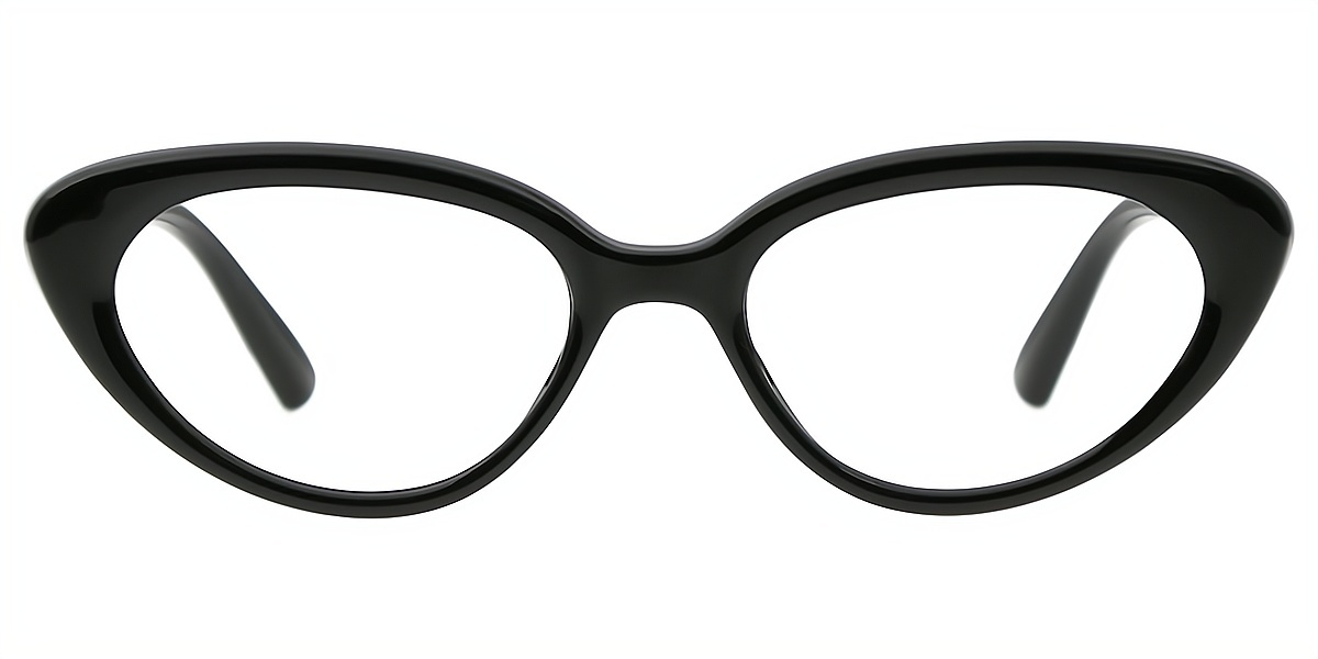 Black Cat Eye Chic TR90 Eyeglasses