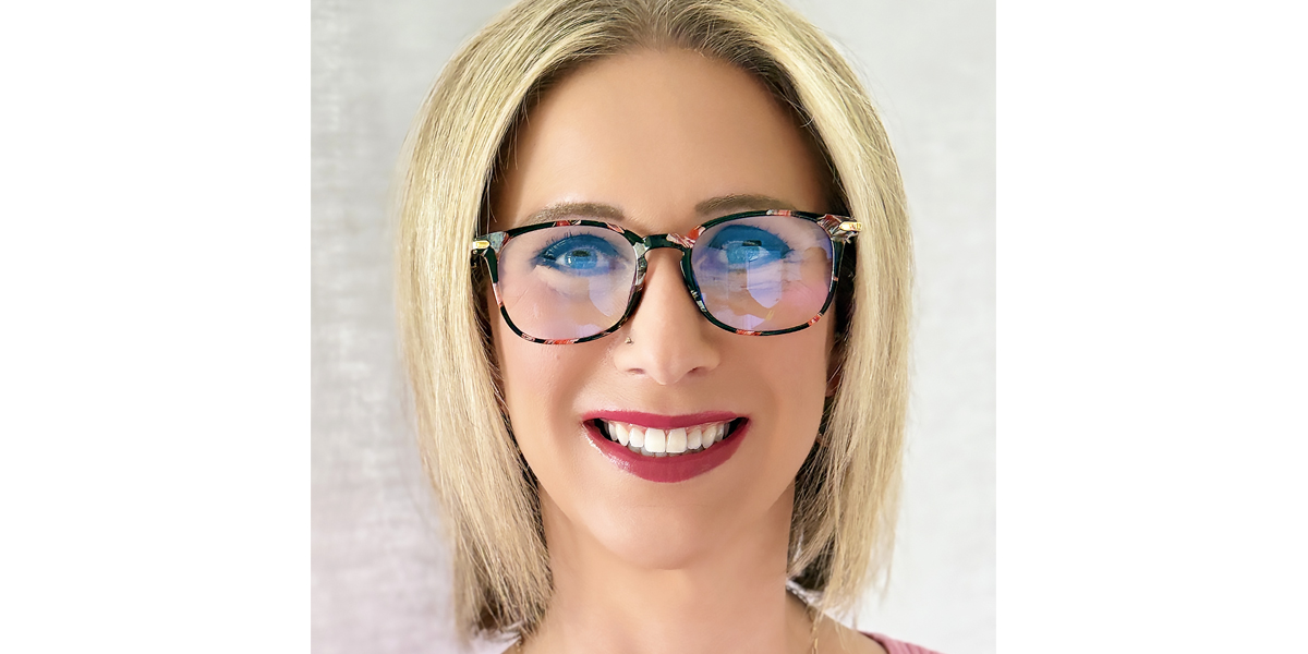 Floral Oval Fancy Horn TR90 Eyeglasses