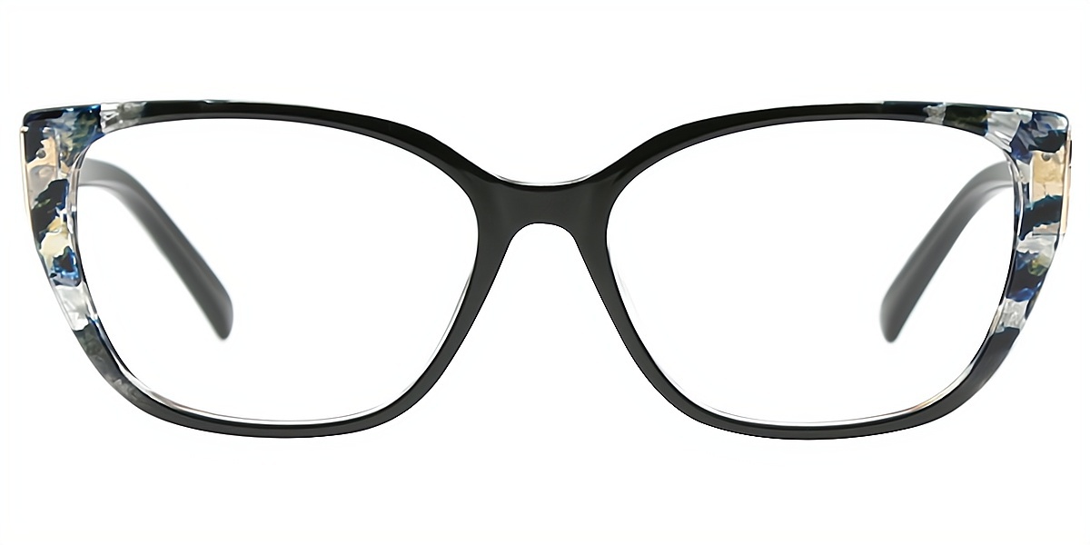 Black Cat Eye Chic TR90 Eyeglasses