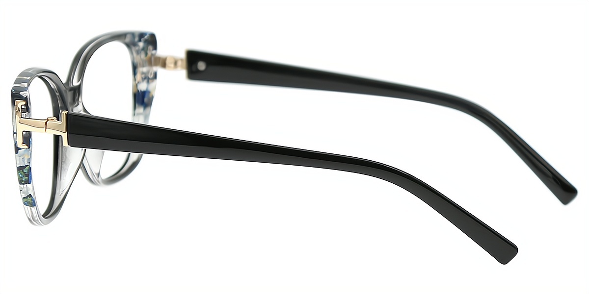 Black Cat Eye Chic TR90 Eyeglasses