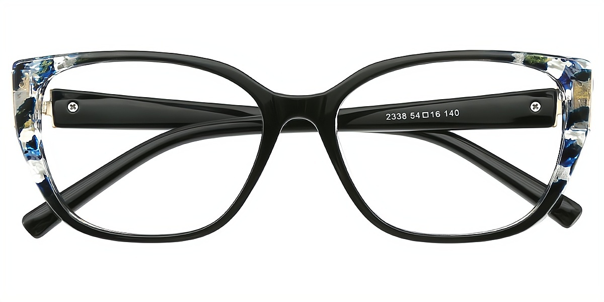 Black Cat Eye Chic TR90 Eyeglasses