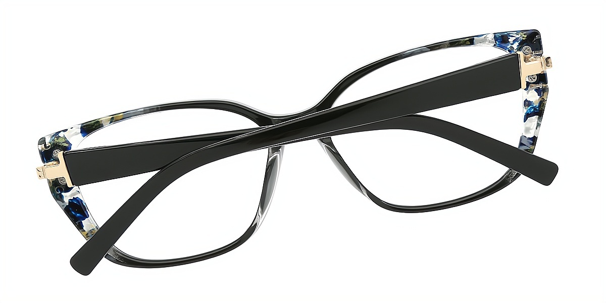 Black Cat Eye Chic TR90 Eyeglasses