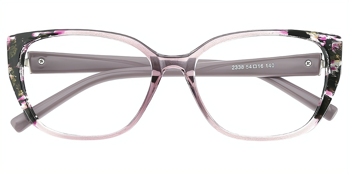 Purple Cat Eye Chic TR90 Eyeglasses