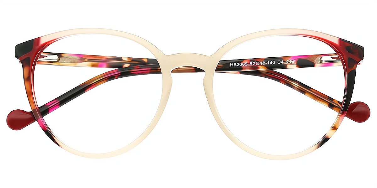 Mix Oval Chic Acetate Eyeglasses