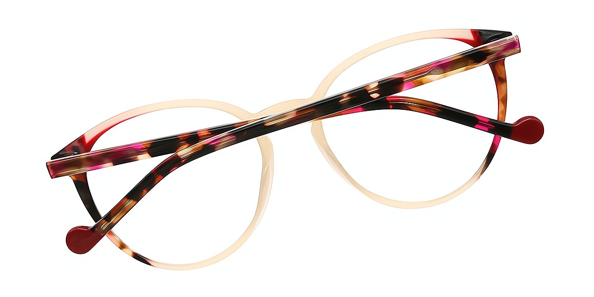 Mix Oval Chic Acetate Eyeglasses