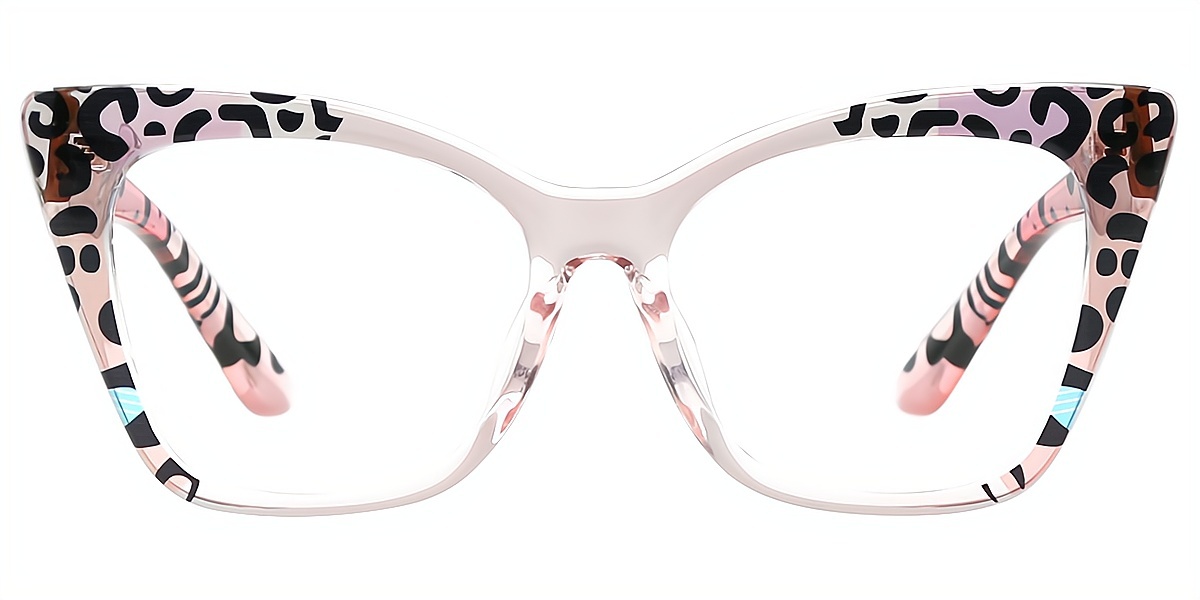 Tortoise Butterfly Modish TR90 Eyeglasses