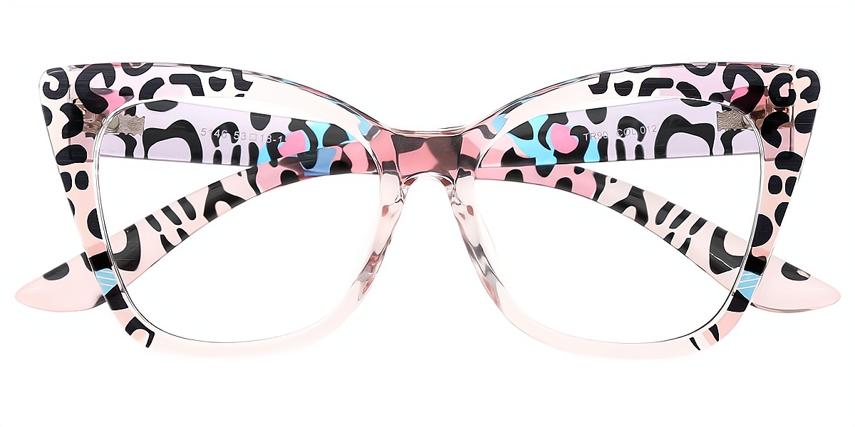 Tortoise Butterfly Modish TR90 Eyeglasses