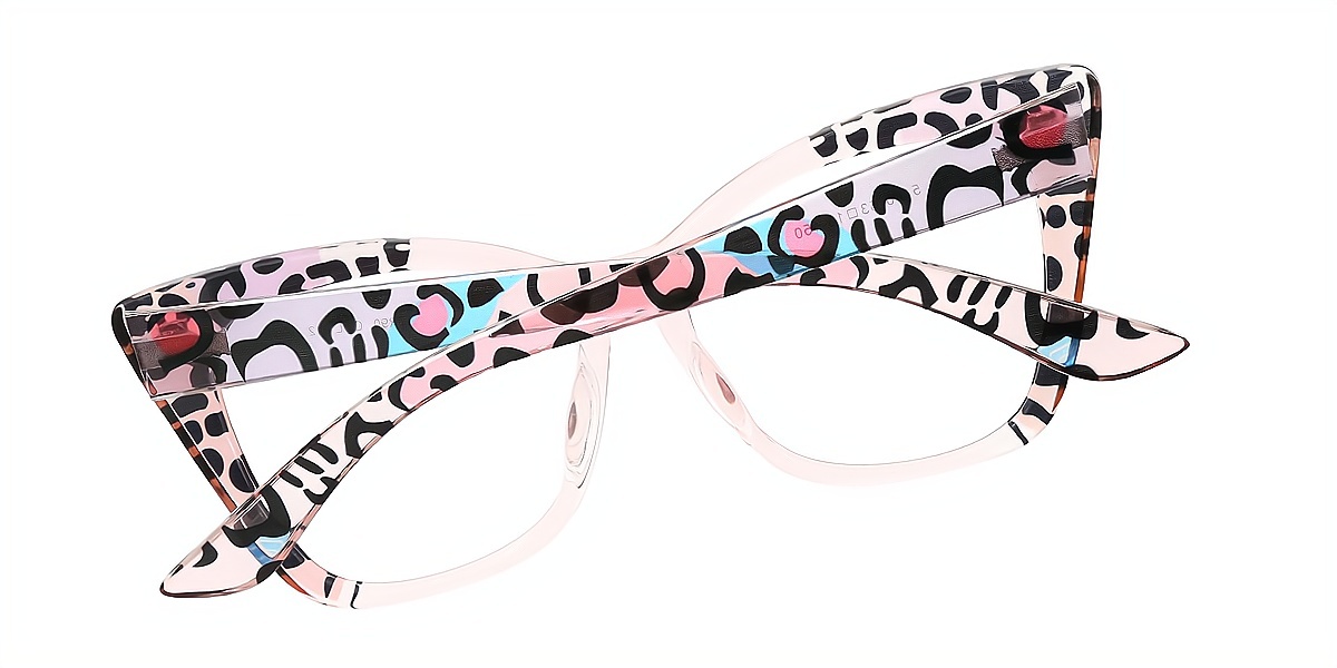 Tortoise Butterfly Modish TR90 Eyeglasses