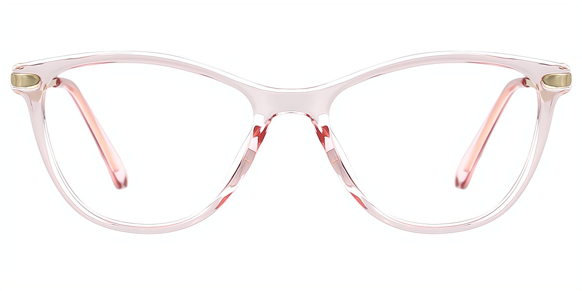 Pink Cat Eye Elegant TR90 Eyeglasses